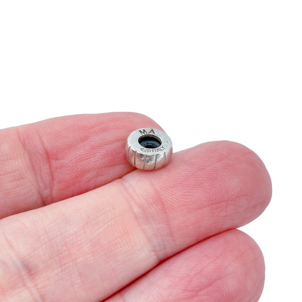 Vintage Sterling Silver 925 Spacer Charm Bead